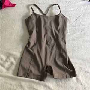 Target Taupe Sleeveless Jumpsuit